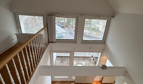 Lichtdurchflutete Maisonettewohung im Loftstil mit Balkon *provisionsfrei*