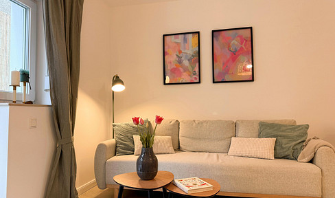 Fully furnished apartment with a terrace.