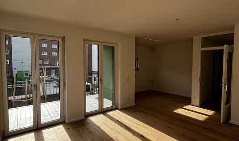 Moderne 2-Zimmer-Neubauwohnung mit Balkon und viel Tageslicht