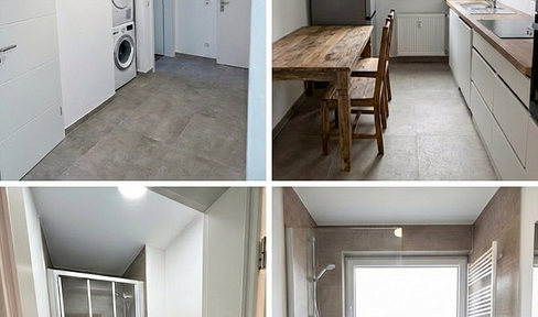 Möblierte 4-Zimmer-Wohnung – All Inclusive (Zimmer einzeln mietbar / Mädchen WG / Personalwohnung)