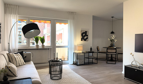 Owner-managed apartment, no agency fees. Renovated 3-room apartment with optional garden in Weißkirchen, Oberursel.