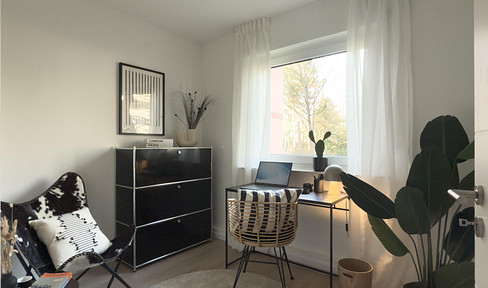 Free of commission from the owner: Refurbished 3-room apartment with optional garden in Oberursel-Weißkirchen