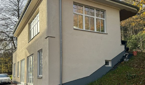 Commercial property! Brand new house with 6 rooms, parking spaces, in a beautiful location on the edge of the forest.