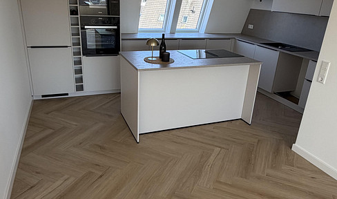 ***Renovated penthouse apartment 3.5 rooms 120 m2 central elevator***