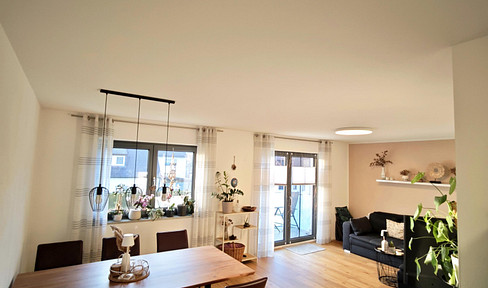 Light-flooded living happiness on the 1st floor