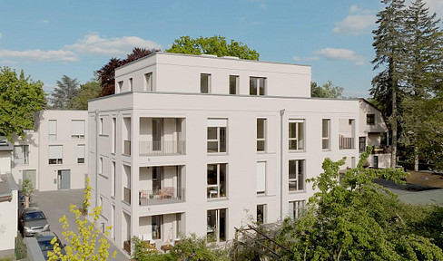 Große 2 Zimmerwohnung im EG, Neubau in 2022, möbliert, Terrasse & priv. Garten
