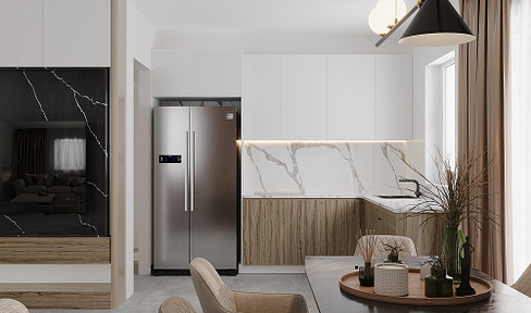 Exclusive 3.5-room penthouse apartment with spacious terrace