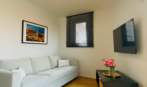 Fully furnished! Brand new, high-quality furnished 2-room apartment, electric vehicle charging station, free Wi-Fi.