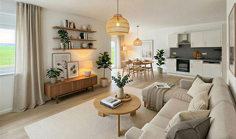 New build with large, private garden: 3-room apartment in Berne