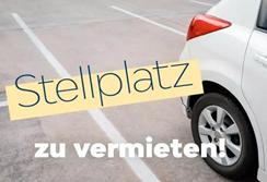 Außenstellplatz zu vermieten!