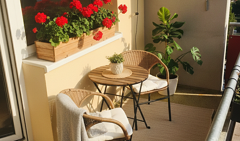 Purchase without equity possible!!! Ready-to-occupy 2-room apartment with top energy class