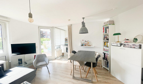 Fantastic apartment on the Leineinsel - 2 room apartment with terrace and underground parking space