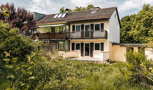 Traumhaftes Gartengrundstück 507qm Nähe Isarhochufer in Pullach mit großem Potential