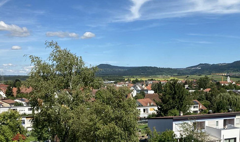 Helle DG-Wohnung mit wunderschönem Ausblick
