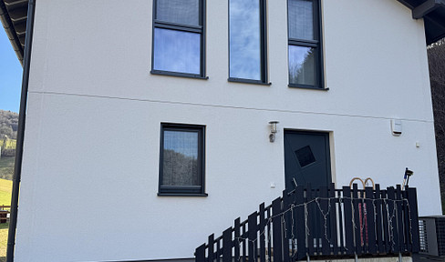 As-new low-energy detached house in a quiet green area