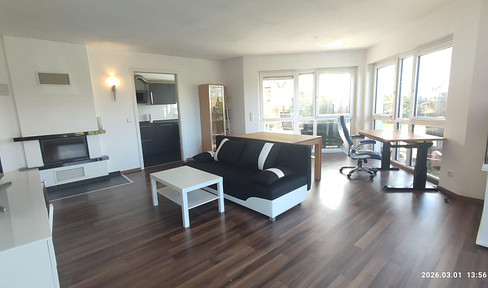 Exquisite Zwei-Zimmerwohnung mit großern Garten:  Ein ruhiger Ort zum Entspannen