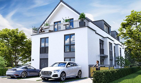 Climate-friendly 3-room new-build apartment (71m²) in Kehl-Marlen - living close to nature & modern - first occupancy
