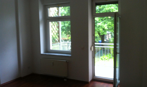 From 1.5.: nice, quiet ground floor apartment, 2 rooms, balcony in the northern suburb