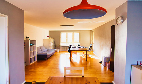 Bright 3.5-room apartment | 2 balconies - underground parking space - hobby room | 4 room option