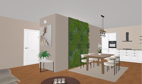 4 room top floor with roof terrace!