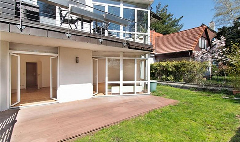 Sunny garden apartment on the edge of Eimsbüttel