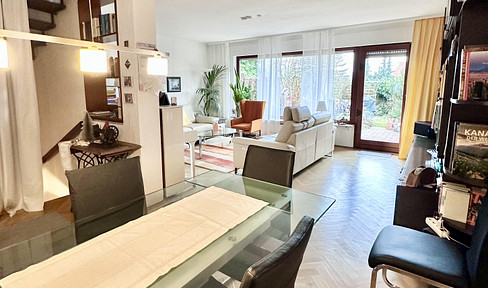 Directly from the owner: Cozy terraced house with garden on the edge of the forest in Trautheim