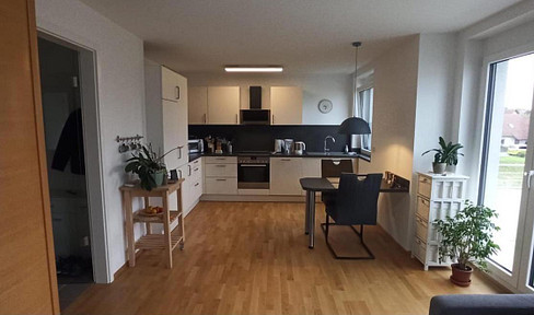 2-Zimmer-Neubauwohnung - ideal für 1-2 Personen