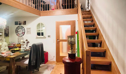 Cozy 2-room attic apartment with a mezzanine in Markt Schwaben.