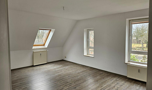 3-room apartment in the attic, newly renovated - 11 minutes by car to Buxtehude train station.