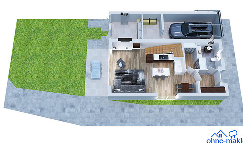 Start every day like a vacation - home in a good location with a dream view in planning