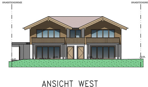 Living with a mountain backdrop – solidly built, a home for life.