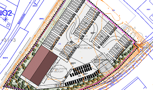 Gewerbe Grundstück Freifläche Lagerplatz Abstellplatz