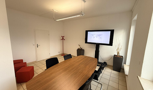 Existensgründer Büro, möbliert, inkl. Konferenztisch, Bürostuhl, Bestuhlung etc