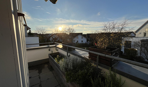 Sonnendurchflutete Maisonettewohnung mit Panorama-Terrasse