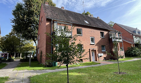 Refurbished apartment in an old building with balcony, second occupancy on the old canal, in the center of Wietzenbruch