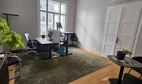 Stilvoll arbeiten im repräsentativen Altbau - 25m² Bürofläche zur Mitnutzung