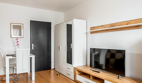 Traumhafte, möblierte 1-Zi Wohnung mit Balkon & WiFi in der Nürnberger Innenstadt