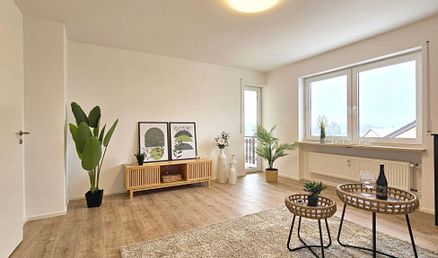 Spacious 3-room apartment with balcony - freshly renovated - commission-free