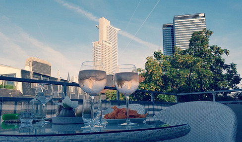 3 room penthouse apartment in Westend - with garage