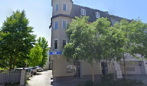 Furnished luxury 2-room apartment as shared flat for single use, city center, south-facing balcony