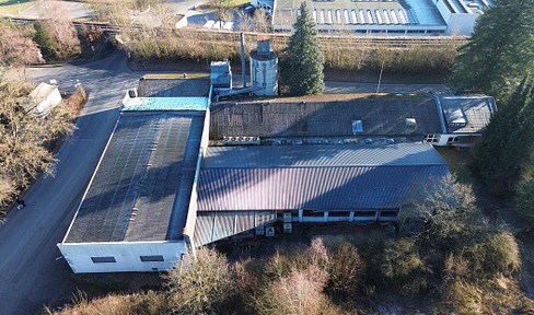 Production/warehouse hall with administration building