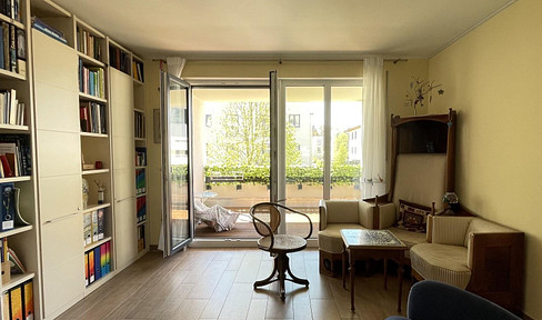 3-Zimmer-Wohnung in München-Bogenhausen (Isarnähe) – Baujahr 2013, 2 Bäder, Süd-West-Balkon, TG