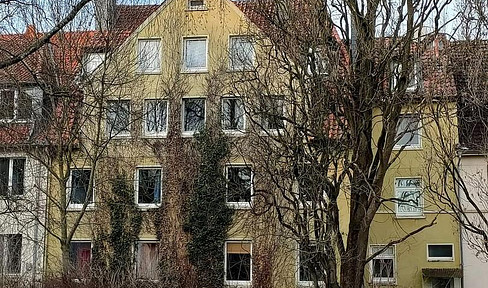 2.5-room apartment with balcony and communal garden - Osnabrück-Wüste(unrenovated)
