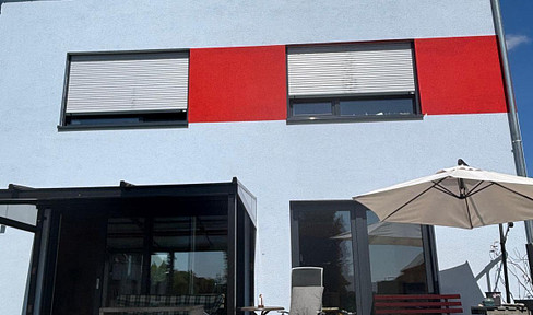 Beautiful new energy-efficient house (year 23; EFH 55) for rent on the outskirts of Leipzig