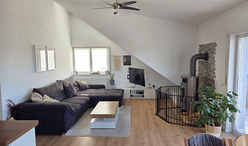 4-room apartment with dream view in Rheinstetten-Mörsch - FREE OF PROVISION-