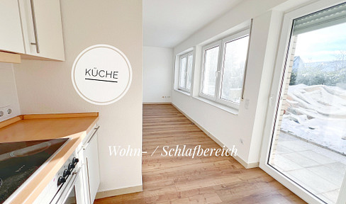 Südhang! Helles Apartment mit Terrasse & Garten