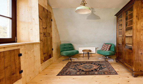 Shared living, old liqueur factory, roof terrace, on Max-Str.