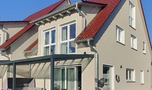 Neubau Massivhaus-Doppelhaushälfte – provisionsfrei von privat in Georgensgmünd