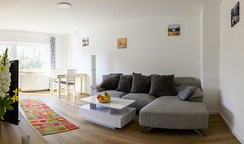 [Furnished] Modern apartment near the Alster with balcony | central and green view