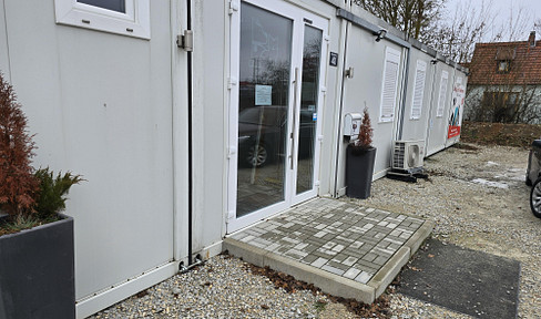 Eingerichtete Büro-/Praxiscontainer 135 m² - 6 Module inkl. hochwertiger Ausstattung